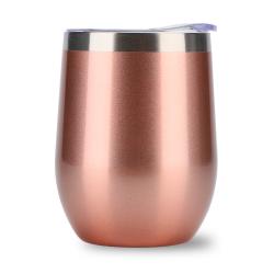 Termo Bonafont Esfera Rosa Metálico de 400mL